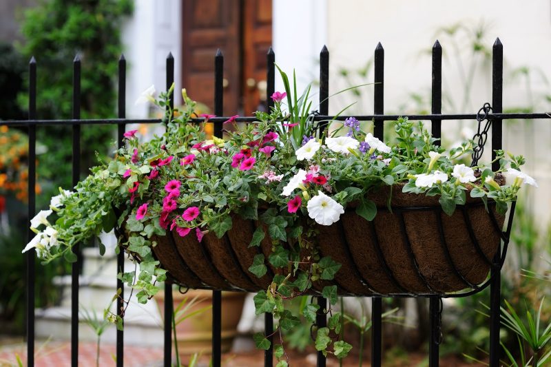 27 Gorgeous Fence Planters | Garden Outline