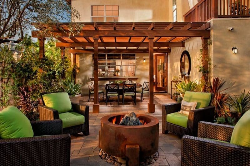Attached Pergola Designs