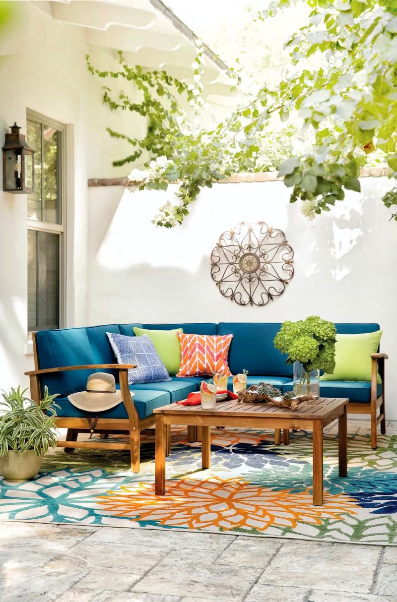 Best Outdoor Rug Ideas-Nathalie Cream Indoor/Outdoor Area Rug by Zipcode Design