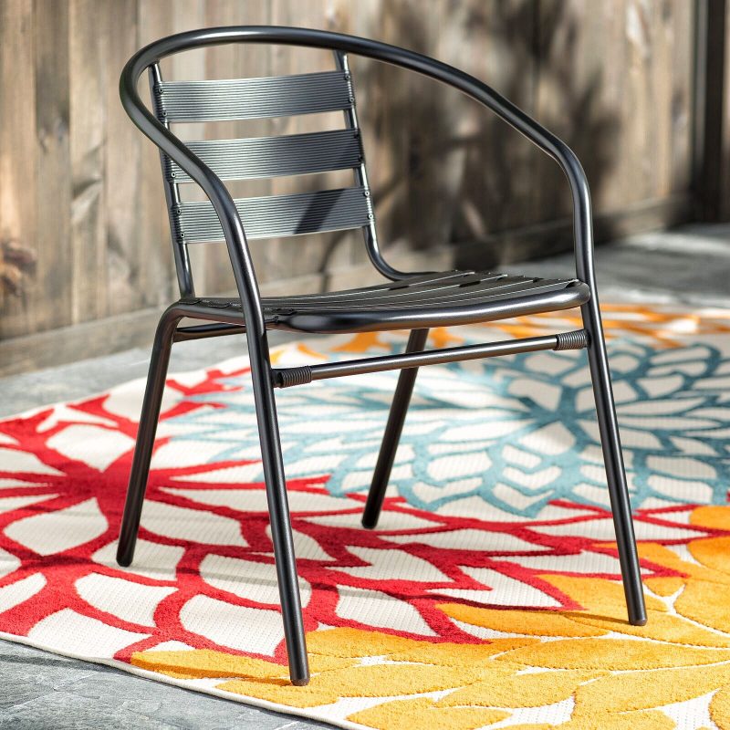 Best Patio Dining Chairs-Athol Stacking Patio Dining Chair by Zipcode Design