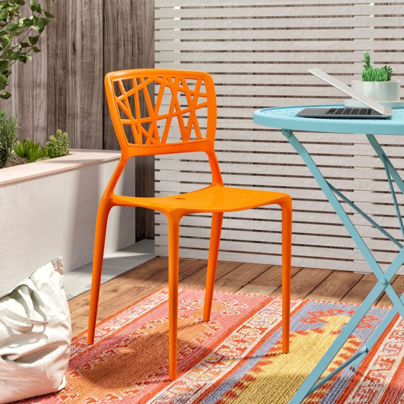 Best Patio Dining Chairs-Mobley Stacking Patio Dining Chair by Turn on the Brights