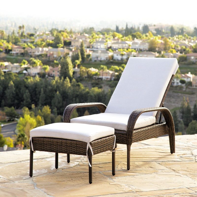 Best Patio Recliner Ideas-Banker Patio Chair with Cushion by Wade Logan