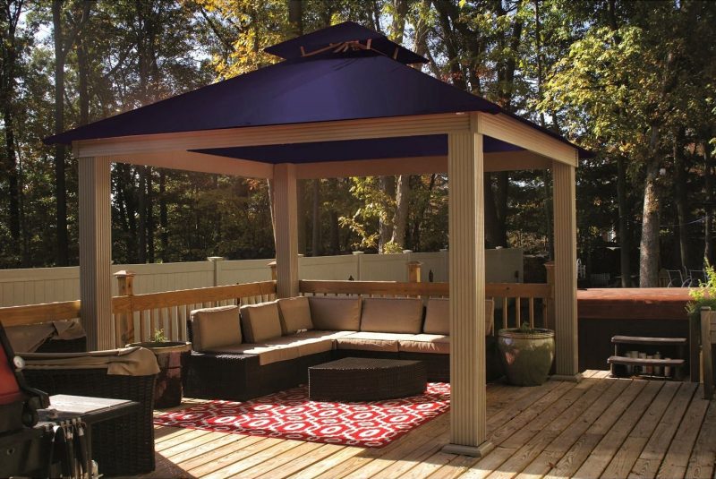 Best Gazebo Ideas-Square OutDura Gazebo Canopy by ACACIA by Riverstone Industries